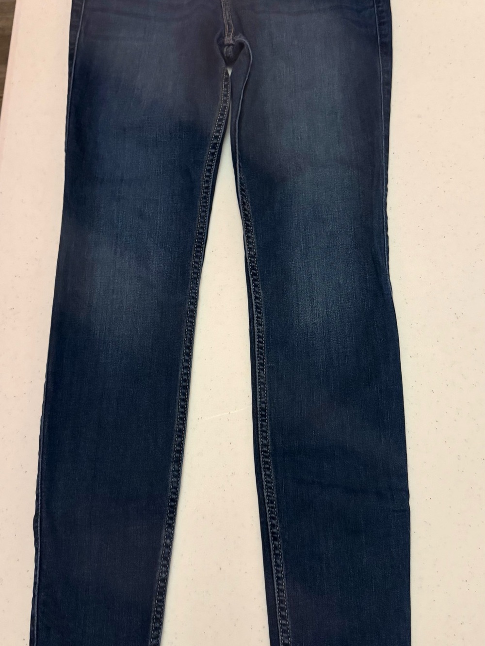 Abercrombie & Fitch Women's Dark Indigo Skinny Jeans